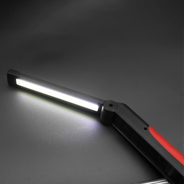 Rechargeable IPX4 500 lumen Foldable COB Work Light with Metal Hook and Magnetic: Portable and Durable for Outdoor Activities