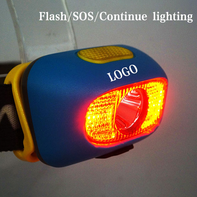 Fashion Flexible Spotlight Li-ion rechargeable  Cycling bike Jogging Night running customize Sports LED Camping light Head lamp