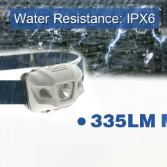 Brand new Flexible high power Rechargeable illuminated Cycling bike Waterproof customize logo Hiking LED Camping light Head lamp