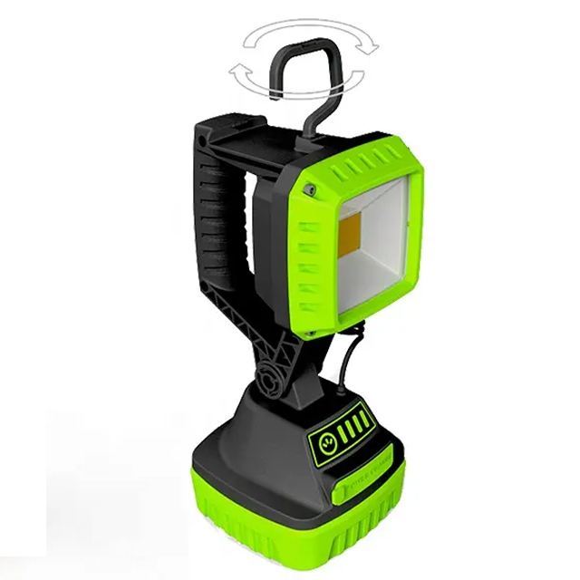 1000 Lumens IP65 COB Work Light: Rechargeable Ultra Bright COB Light for Outdoor and workshop Use