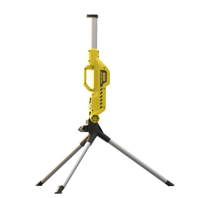 Rechargeable LED Working Light with Foldable Triangle Bracket for Outdoor and Industrial Use