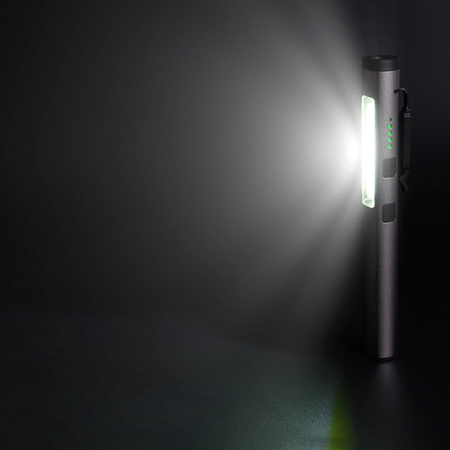 Rechargeable COB Work Light with Magnetic - Portable UV Light and Laser Pointer for Professionals