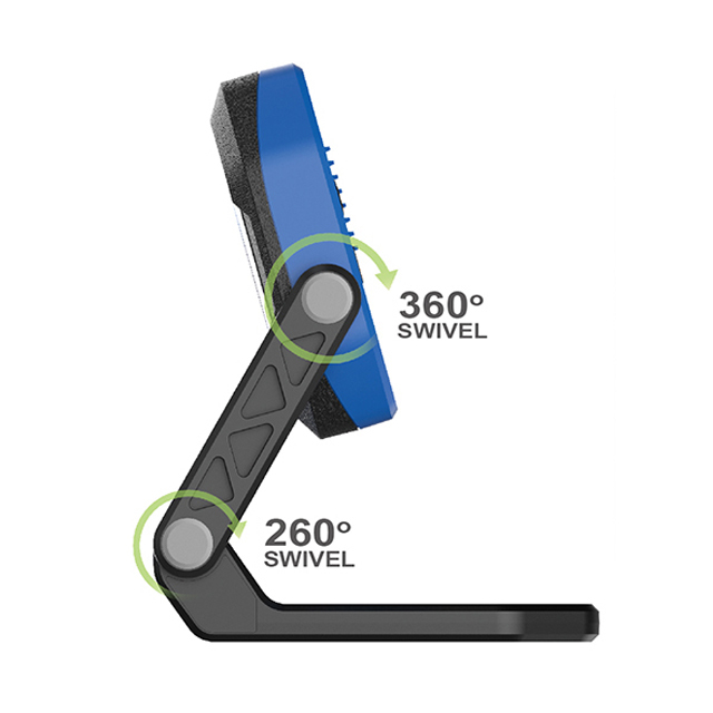 Outdoor and Indoor 2000 Lumen LED Work Light with Type-C Recharge, Waterproof, and Folding Design