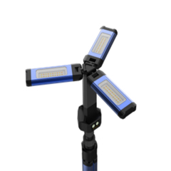 2000LM Rechargeable LED Work Light with Tripod and Magnetic Base for Workshop Use