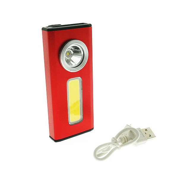 New design  High quality Rechargeable Magnetic Waterproof Clip-On Li-ion battery customize Tools LED Torch Work Lamp Flashlight