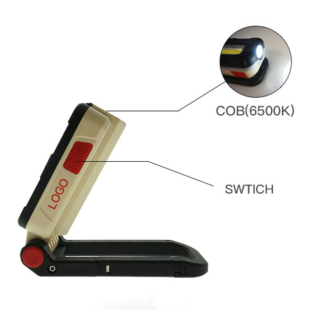 Work zone ABS COB Rechargeable Magnetic Waterproof Repairing Working light