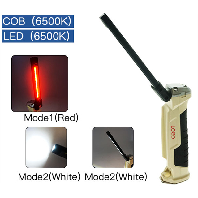 Innovation ABS flashlight Rechargeable Magnetic Repairing Waterproof Work light