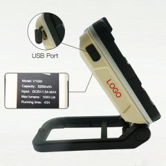 Work zone ABS COB Rechargeable Magnetic Waterproof Repairing Working light