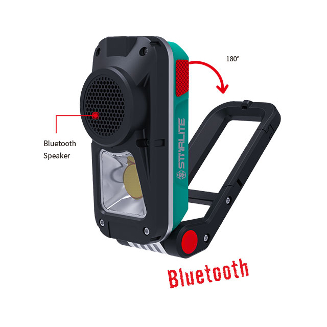 New release  Durable Extreme bright  Repairing Waterproof dual function Customization garage LED Working Torch light Flashlight