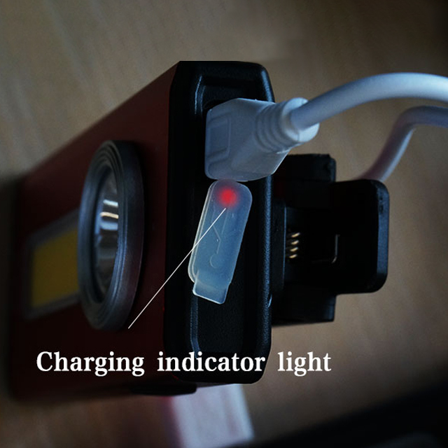 New design  High quality Rechargeable Magnetic Waterproof Clip-On Li-ion battery customize Tools LED Torch Work Lamp Flashlight