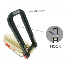 Work zone ABS Torch 400 lumens Rechargeable Repairing Magnetic Waterproof Work light