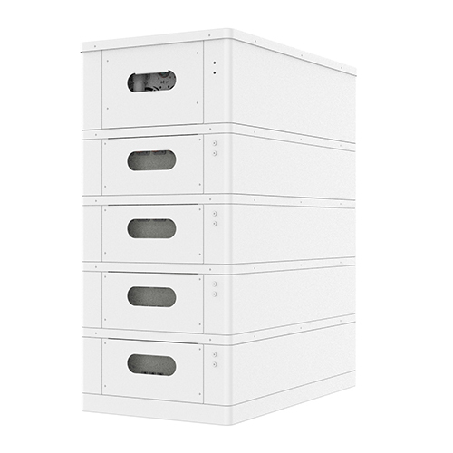 Modular floor-mounted home storage