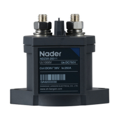 NDZ3X-50 High voltage DC Contactor 750V 50Amps Coil voltage DC12V DC24V DC48V MV HV contactor relay