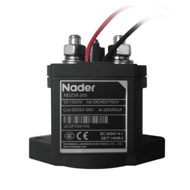 NDZ3X-50 High voltage DC Contactor 750V 50Amps Coil voltage DC12V DC24V DC48V MV HV contactor relay