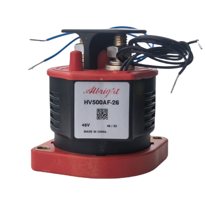 Single-pole Normally Open Full-sealed High-voltage contactors HV500AF-26