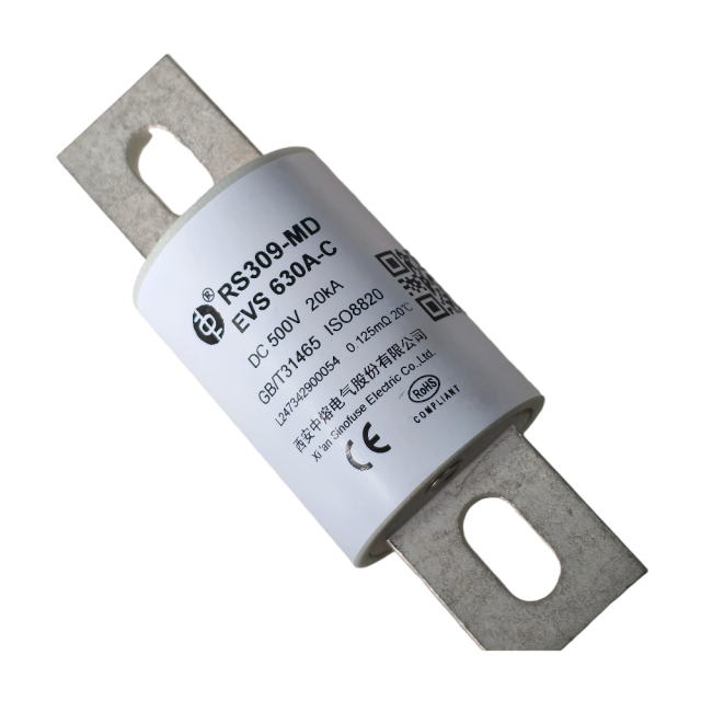 SINOFUSE RS309-MD-EVS-450A-500A-550A-630A 500V High Voltage Fuses for EV Charger ESS Solar