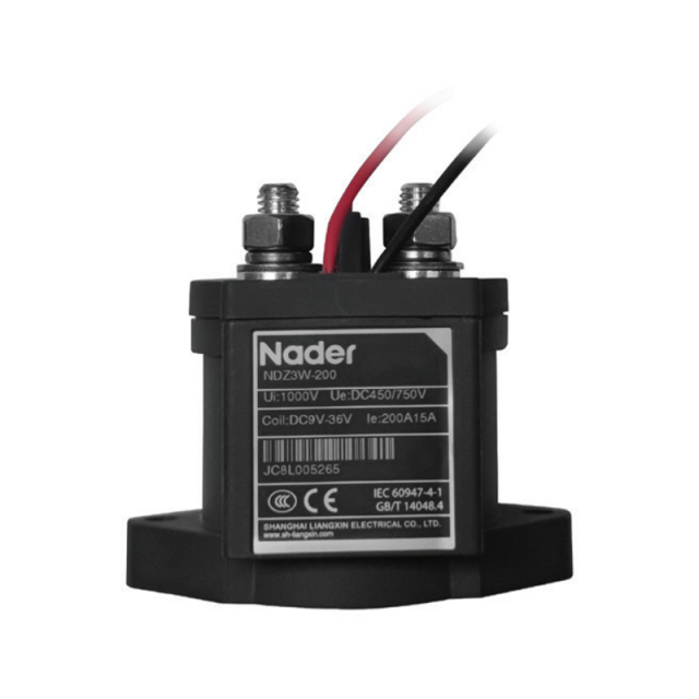 NDZ3W-150 DC Contactor 1000V DC 150A Normally Open Contact 12V with Auxiliary Contact