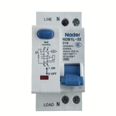 Circuit Breaker 230V 6-32A Electrical Accessories NDB1L-32 Molded case Nader