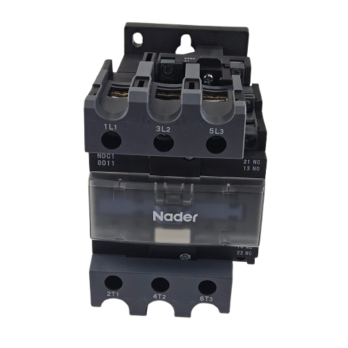 Circuit Breaker Nader NDC1-8011 Series AC Contactors for AC415V With 80 - 95VA