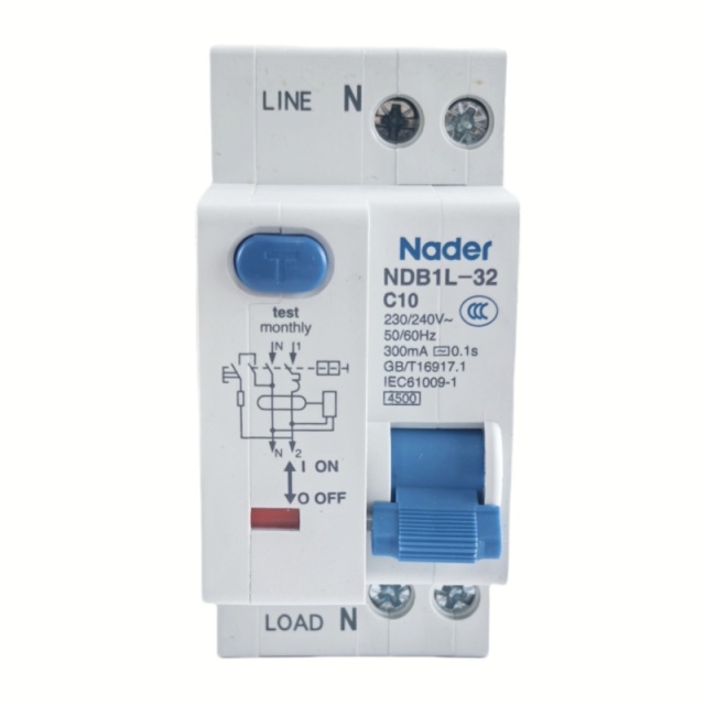 DC Circuit Breaker NDB1L-32 Nader 6-32A Electric Relay Molded case 50/60Hz