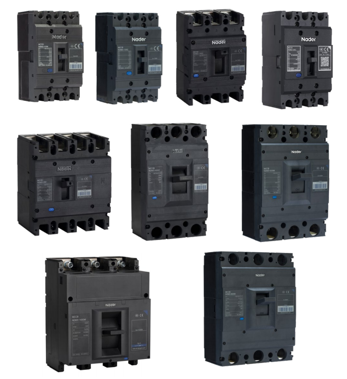 Nader Lazzen NDM3-400C 1000V DC High Voltage Molded case Circuit Breaker Circuit Breaker