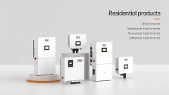 IP65 Hybrid Inverter High Voltage 230V LiFePO4 off Grid 5-6KW Power for Residential R8KL1-G2