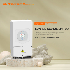 Off-grid Three Phase Hybrid Inverter Deye SUN-5/6/8/10/12K-SG04LP3-EU LiFePO4 5-12KW IP65 Protection WiFi/RS485/CAN