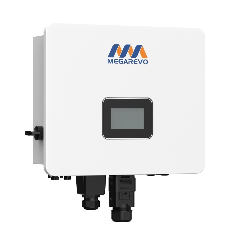 Megarevo G2A Single-phase on Grid Inverter 230V 3-6KW IP65 Support BMS for Residential
