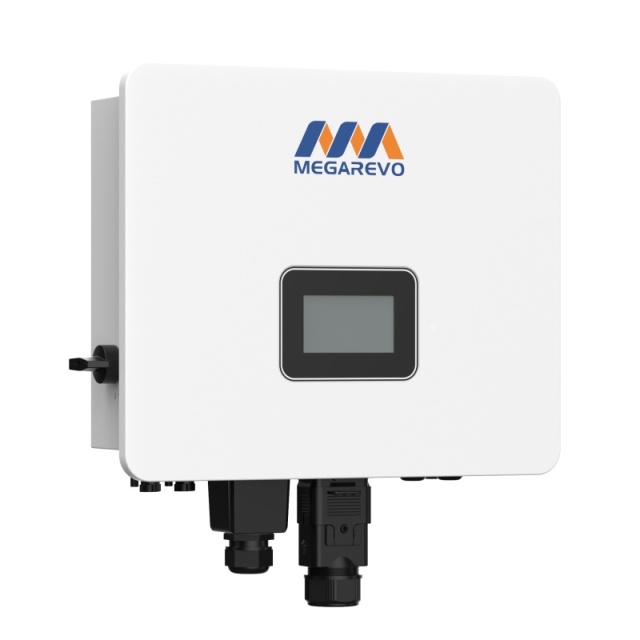 Megarevo G2A Single-phase on Grid LiFePO4 Energy Storage Inverter 230V 3-6KW IP65 Support BMS for Residential