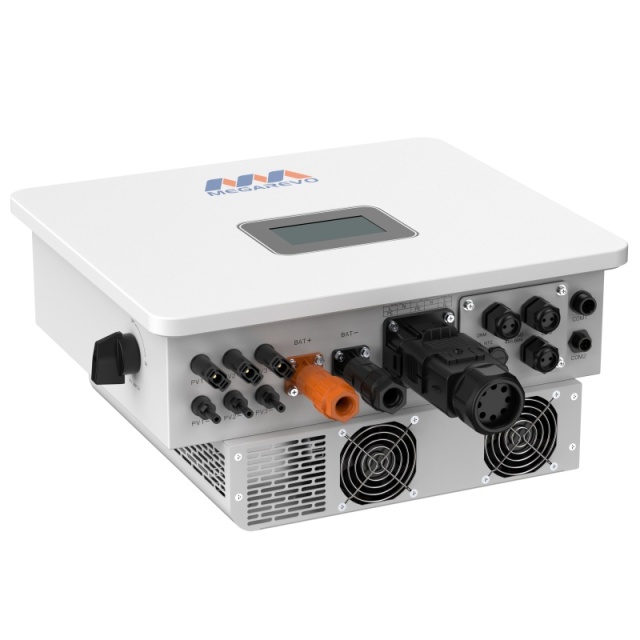 Megarevo G2A Single-phase on Grid LiFePO4 Energy Storage Inverter 230V 3-6KW IP65 Support BMS for Residential