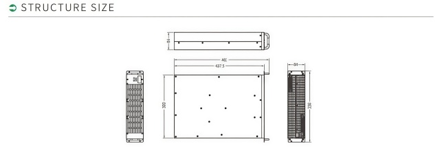 DCDC Converter for Energy Storage 150V~1000V 40kw BA100040SW-SiC(EU) Electrical Machine