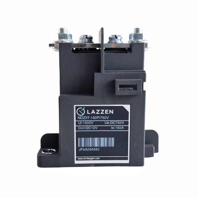 DC Contactor NDZ3T-150P Lazzen High Voltage Coil Power Contactor Electric Energy System 150A 750dc