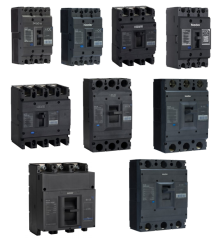DC High Voltage Circuit Breaker 16-125A 40kA Breaking Capacity 4-Pole for EV Industrial Household Use Plastic CE for