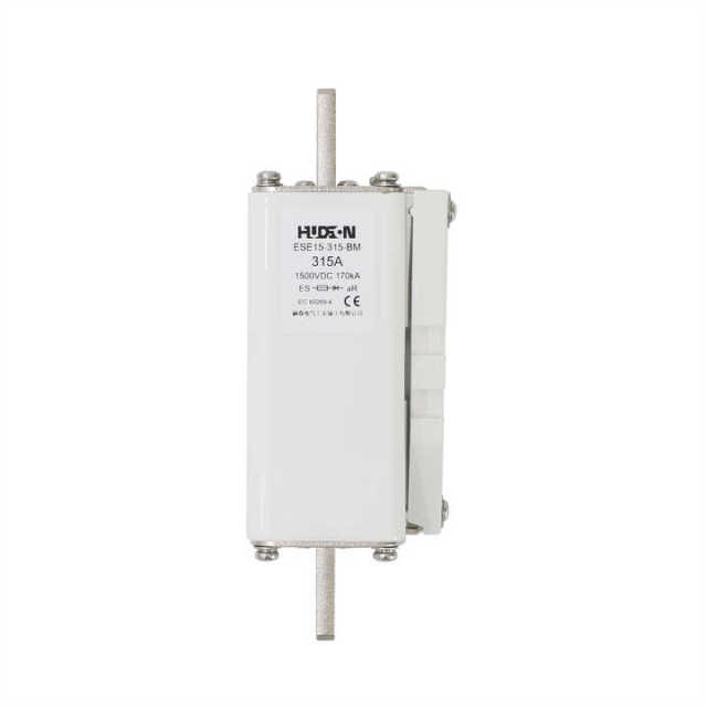 Hudson Fuse ESE15-315-BM DC Fuses 1500V 100A High Voltage 150kA Breaking Capacity UL248-13 Certified Copper Ceramic for EV