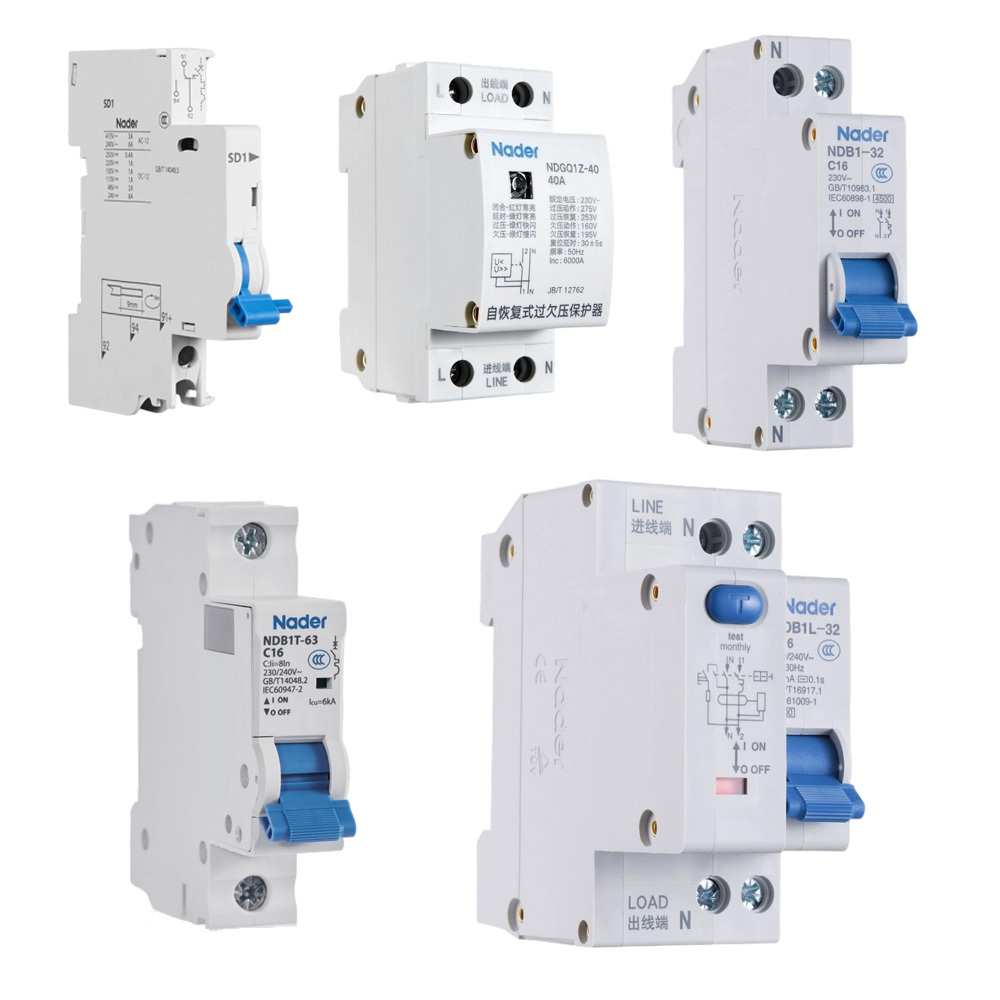 DC Circuit Breaker  CE Certified 6kA Breaking Capacity LAZZEN NADER