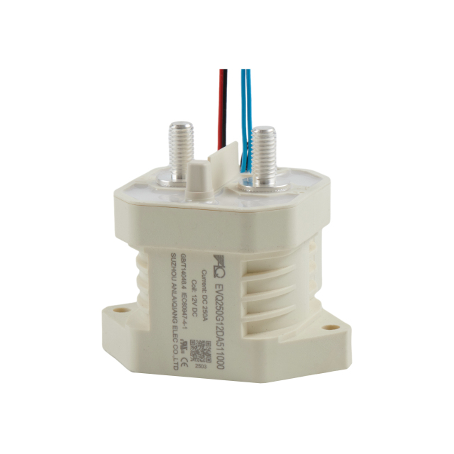 UL & TUV Certified DC Contactor 1000V 250A EVQ250 Series with Nitrogen Protection for EV Charging and Energy Storage