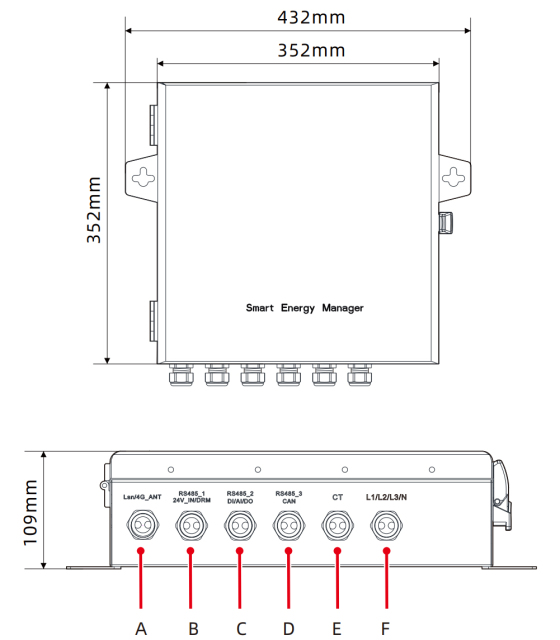 Growatt Smart Three Phase DC/AC Energy Manager