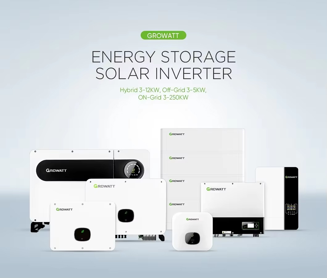 On Grid 125KW 136KW 150KW Growatt Solar Inverter 3 Phase 480V