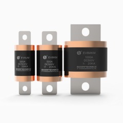 Sinofuse EV8MKM Ceramic DC500V High Breaking Capacity 20kA Mega Fuse 500A-1000A for Mining & Electric Ships JASO D622