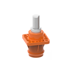 Beiamp PEC200 1500V200A Energy Storage Battery System LiFePO4 ESS Connector Socket with 0.6mOhm Resistance IPXX Waterproof