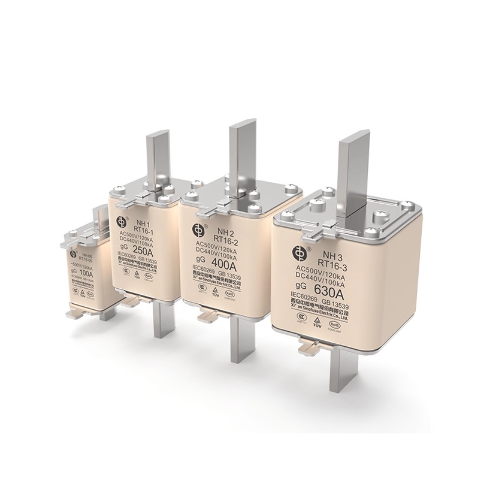 EVEGM DC1000V Copper Fuse 32-100A High Breaking for Solar Inverter Motor Drive Charging Station