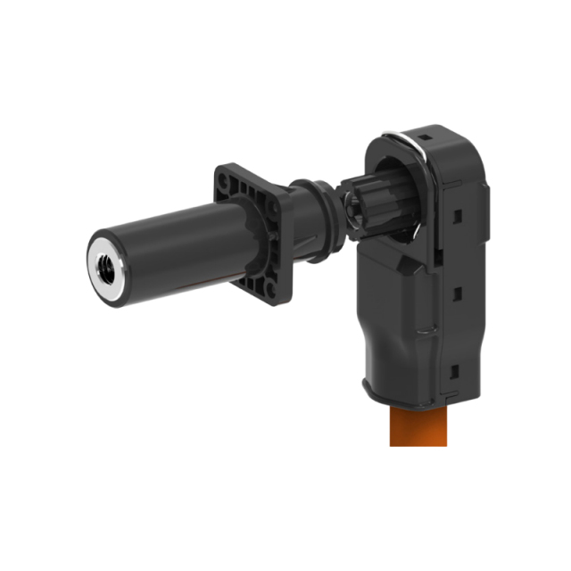 Beiamp PEC200 1500V200A Energy Storage Battery System LiFePO4 ESS Connector Socket with 0.6mOhm Resistance IPXX Waterproof