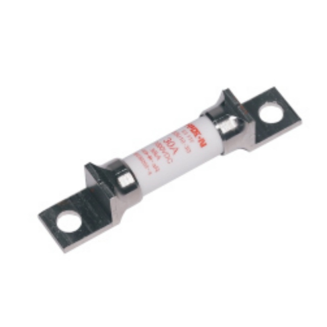 Fast Acting Copper & Ceramic Fuse 150VDC 30A High Breaking Capacity for EV Car Energy Storage System