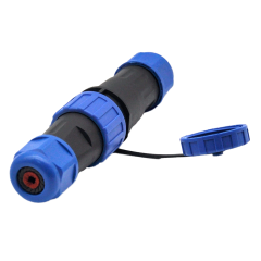 Waterproof IP68 Power Aviation Plug Socket Connector LD16 LD20 Male Female Docking 2/3 Core 20A/32A Rated ABS Copper