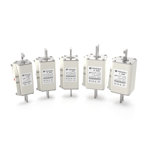 EVEGM DC1000V Copper Fuse 32-100A High Breaking for Solar Inverter Motor Drive Charging Station 2ms Fast Acting RoHS Certified