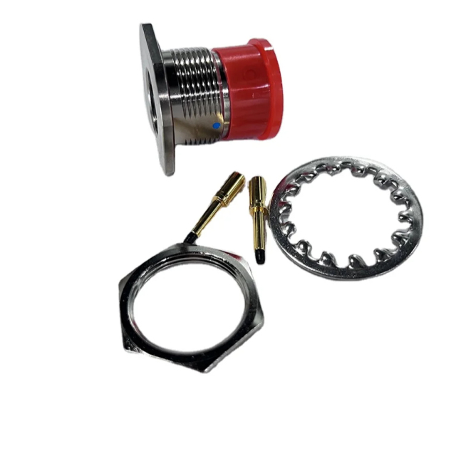 Plug and Seat Direct Push-type Quick Connection TNC Power Aluminum Connector C10514N1-04-4-1 Socket