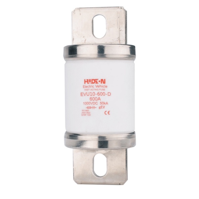 DC Fuse EVU10-10A Ceramic & Copper Fast Blow Indicating High Voltage DC1000V for Electric Forklift