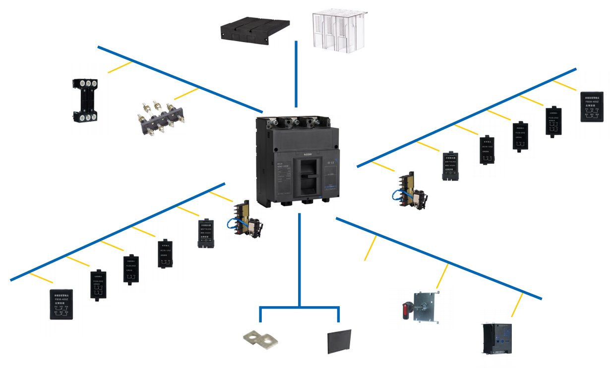 HFE80V-40 HONGFA High Voltage DC Contactor 750V 40A