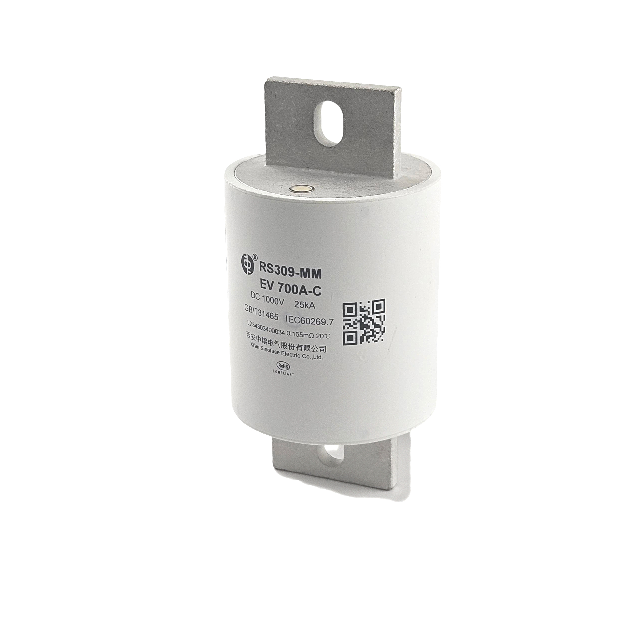 Sinofuse RS309-MM-EV Rated voltage DC 500V Fuse