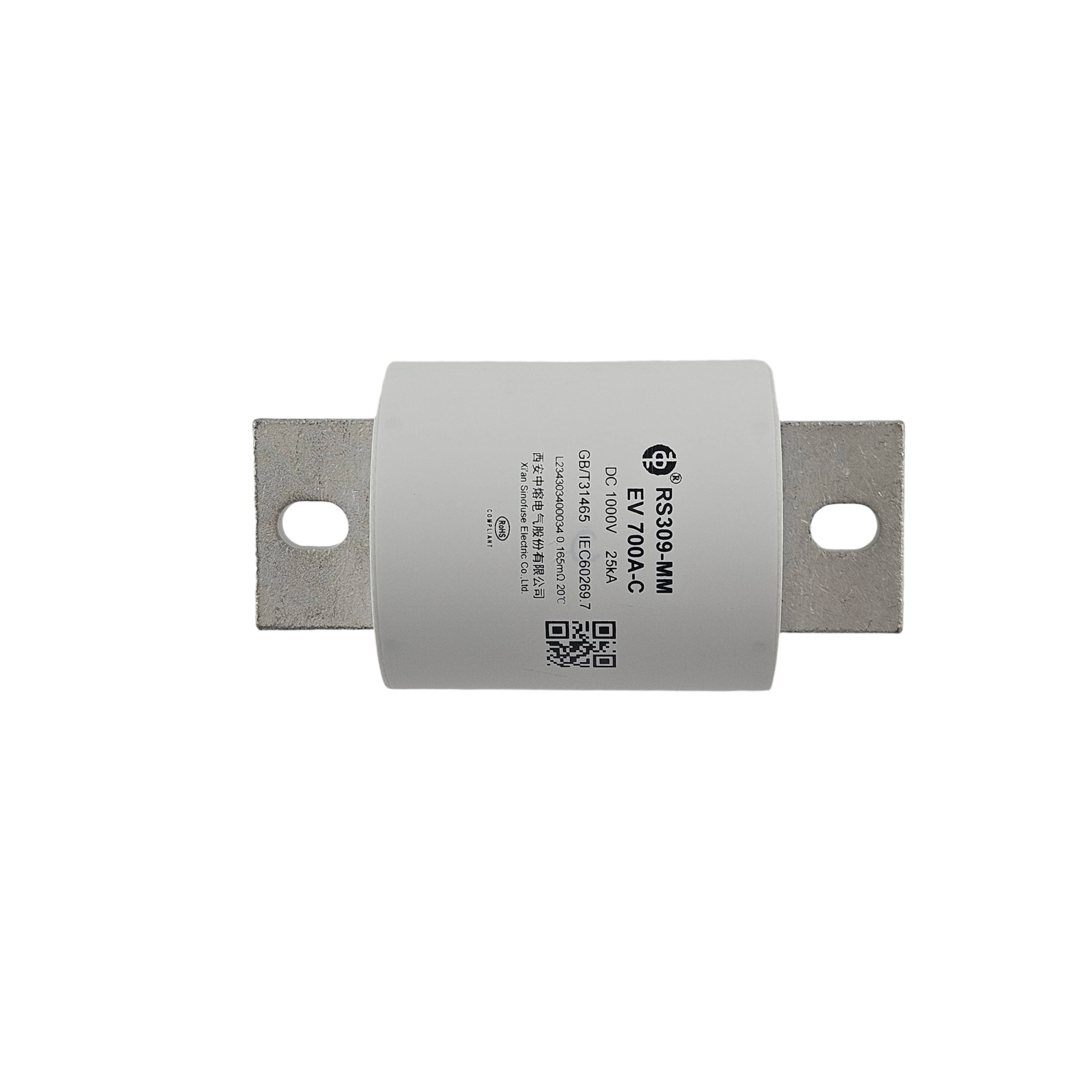 Sinofuse RS309-MM-EV Rated voltage DC 500V Fuse